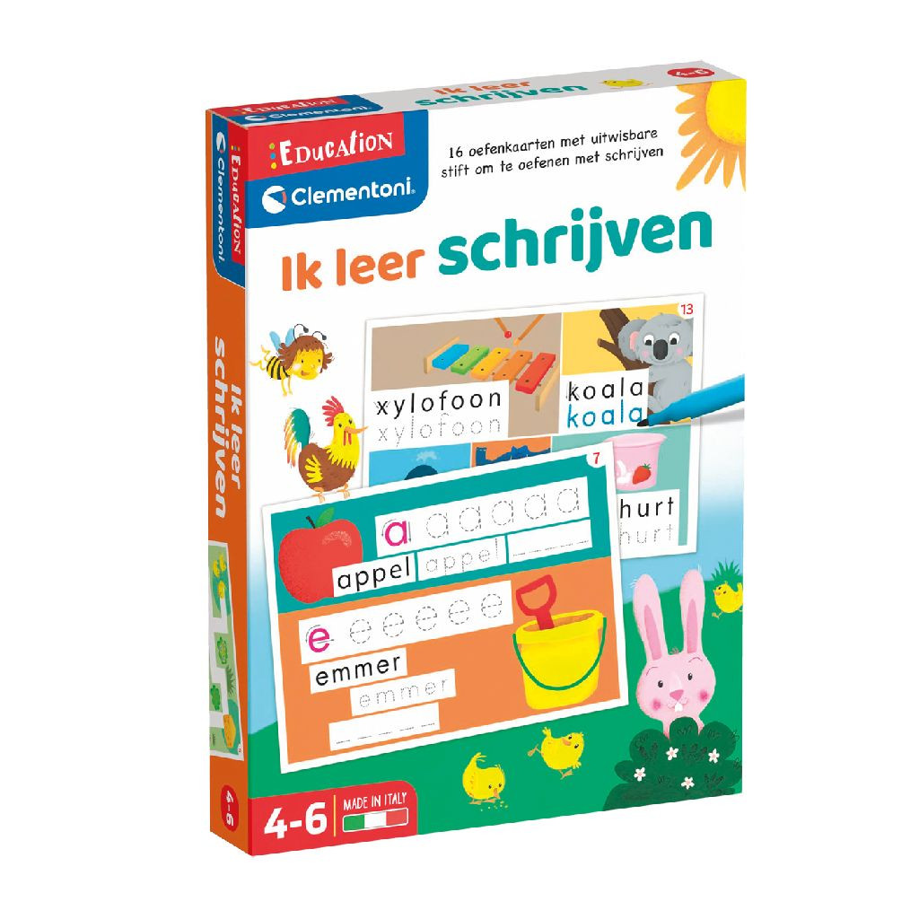 Clementoni Leerspel Ik Leer Schrijven
