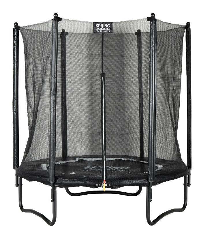 SPRING Trampoline met Veiligheidsnet - 183 cm (6ft) - Zwart