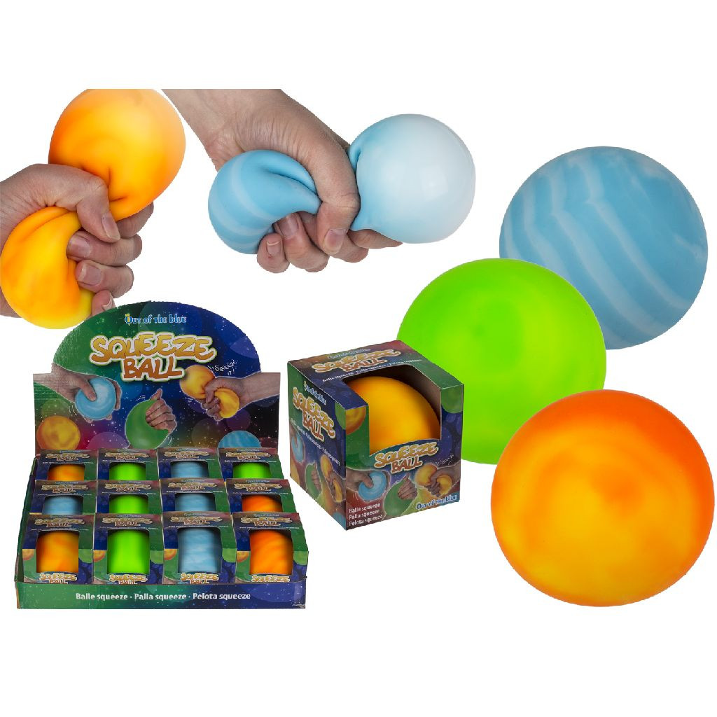 Squeeze Ball - 9 cm - Prijs per Stuk