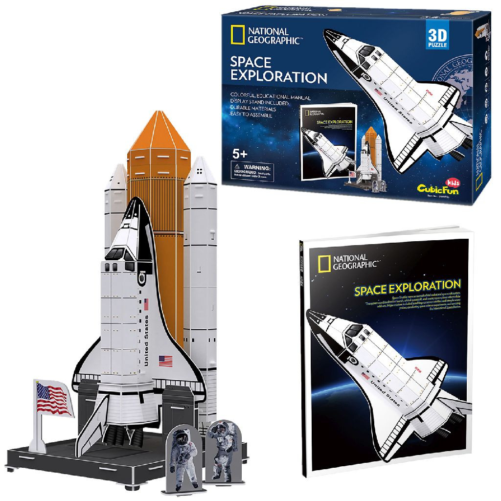Cubic Fun National Geographic Space Exploration 3D Puzzel 