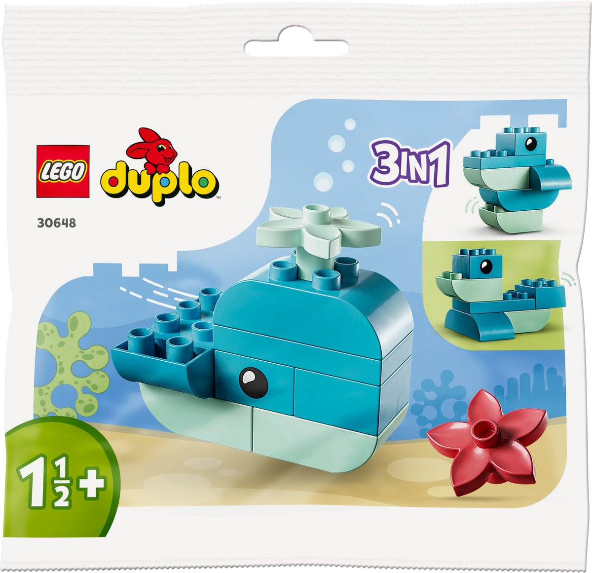 30648 LEGO DUPLO Walvis 3-in-1