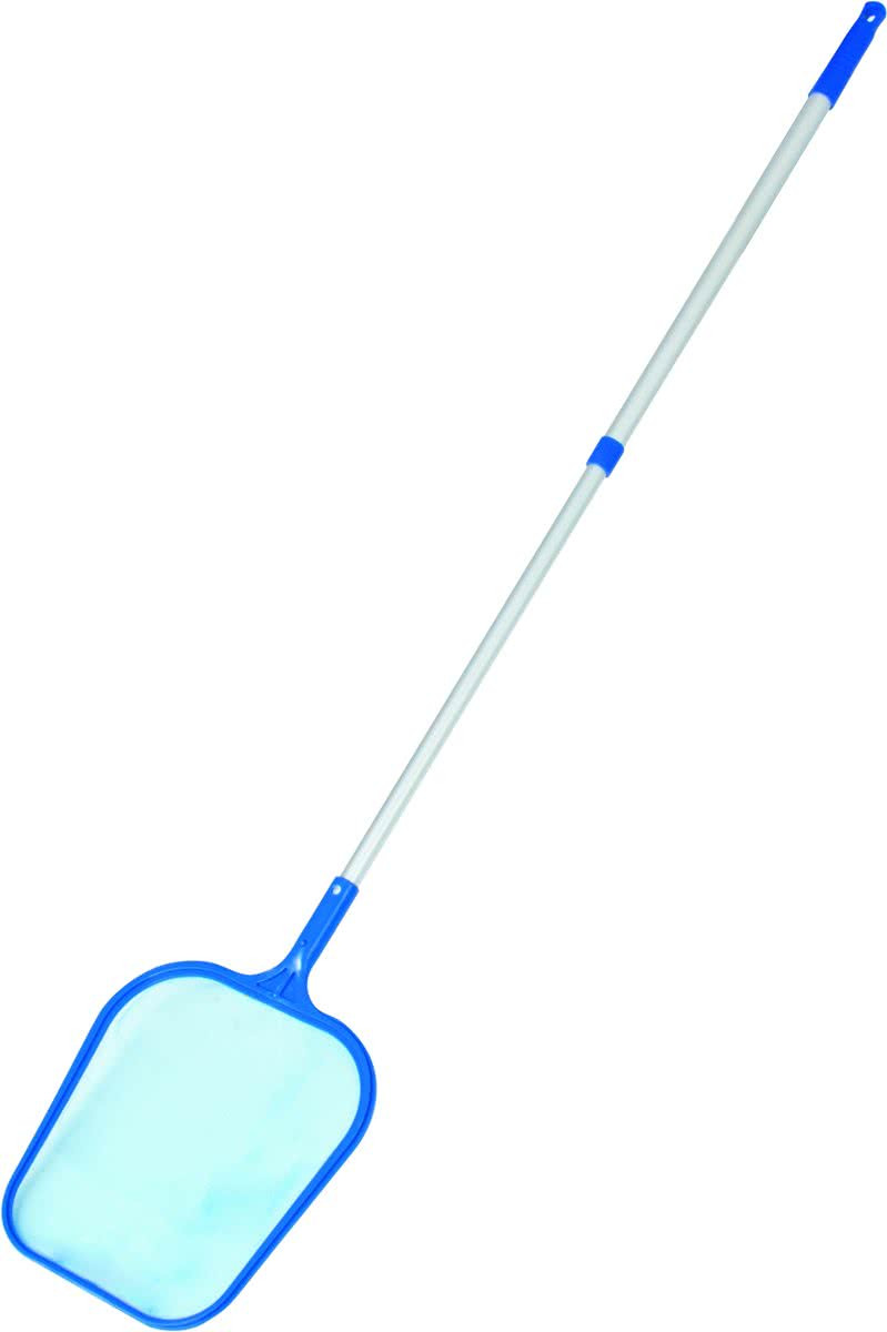 Bestway Schepnet voor Zwembad - Verstelbare aluminium stang tot 162 cm - Schoonmaakset