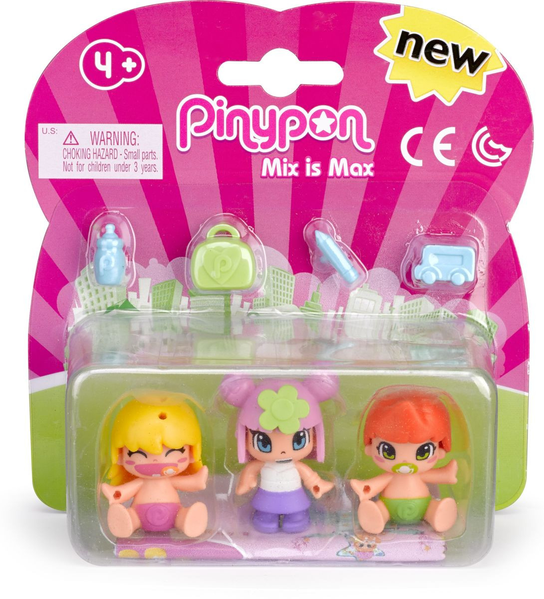 Pinypon kids en babies - Speelfiguur
