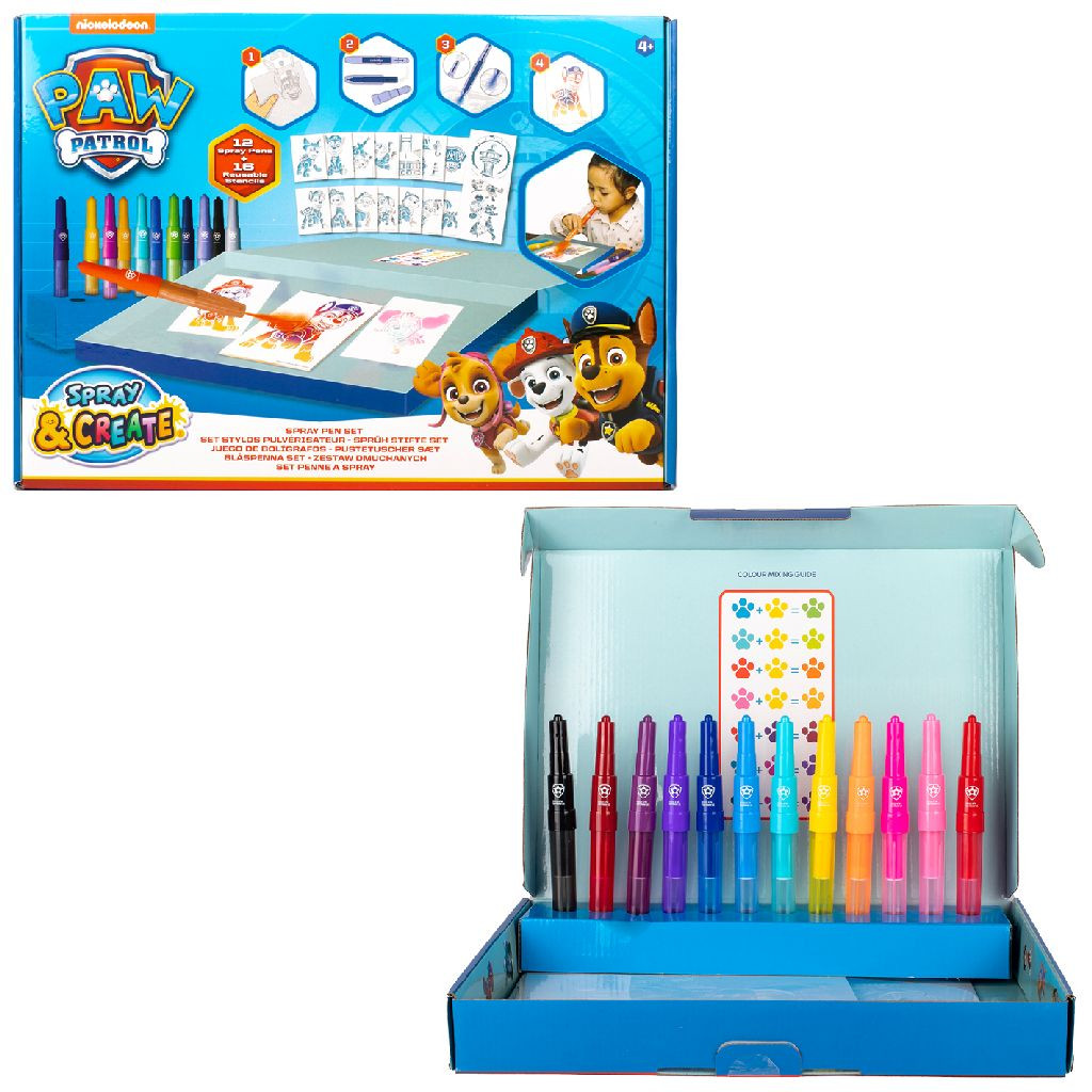 PAW Patrol Spray Pen Set De Luxe