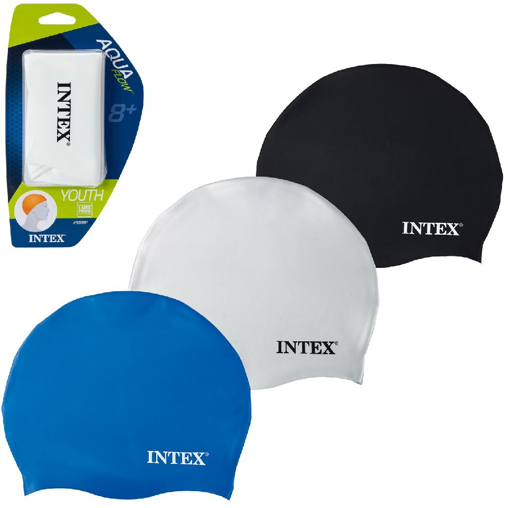 Intex Silicone Swim Cap - Badmuts - Prijs per Stuk