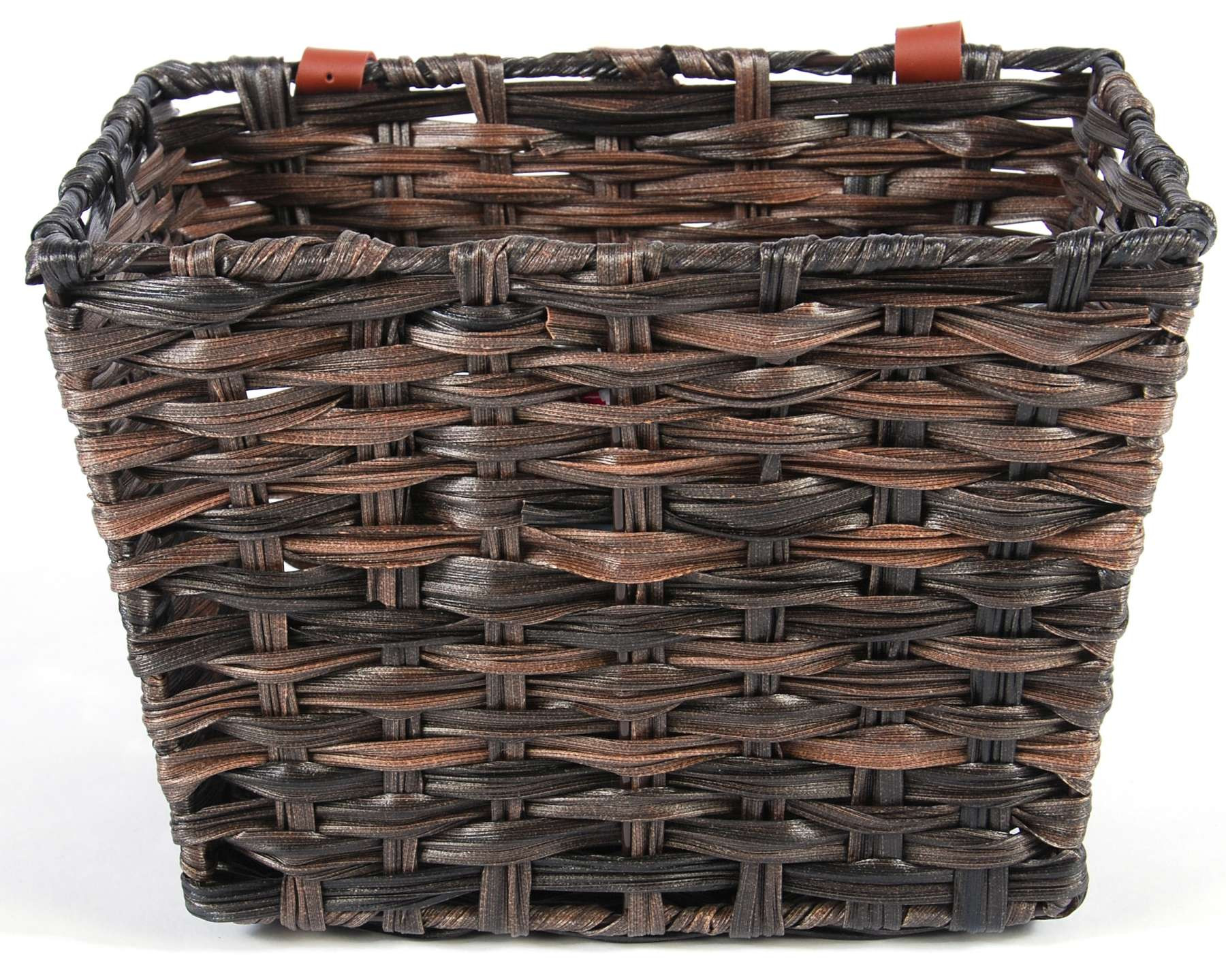 Volare Gevlochten Rieten Fietsmand - Klein - Bruin