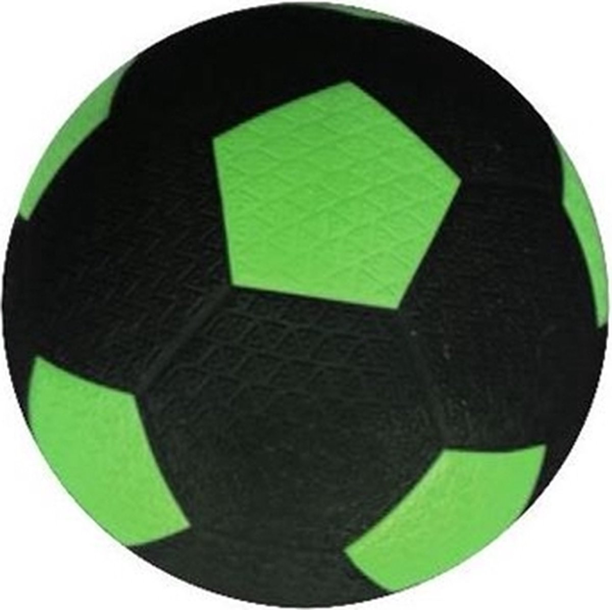 Straatvoetbal - Rubber - Maat 5 - 420 gr met profiel - Groen