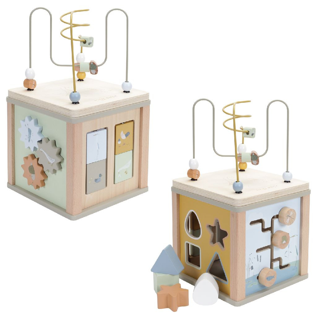 Little Dutch Houten Activiteitenkubus - Little Goose