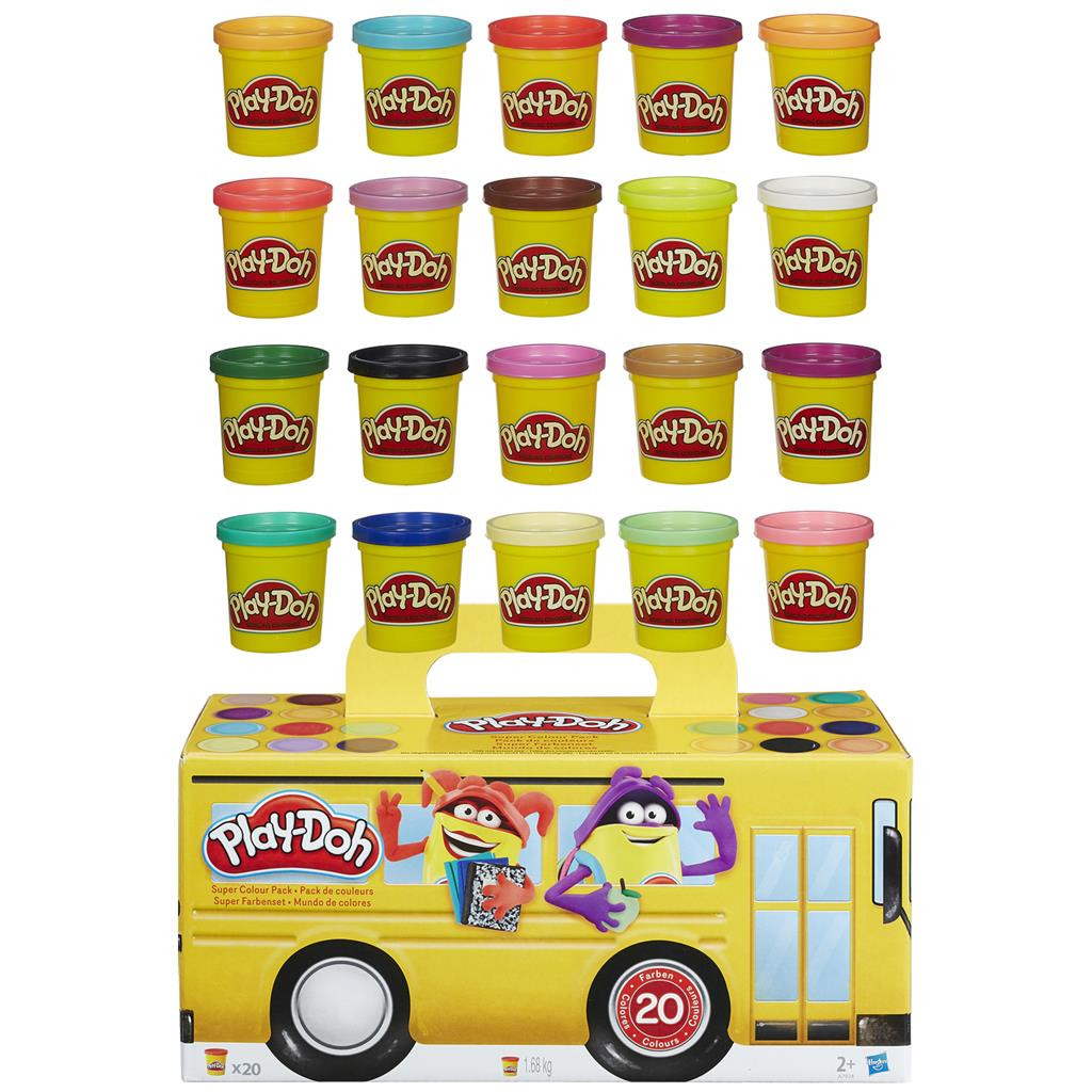 Play-Doh Super Colour Pack - Klei Speelset