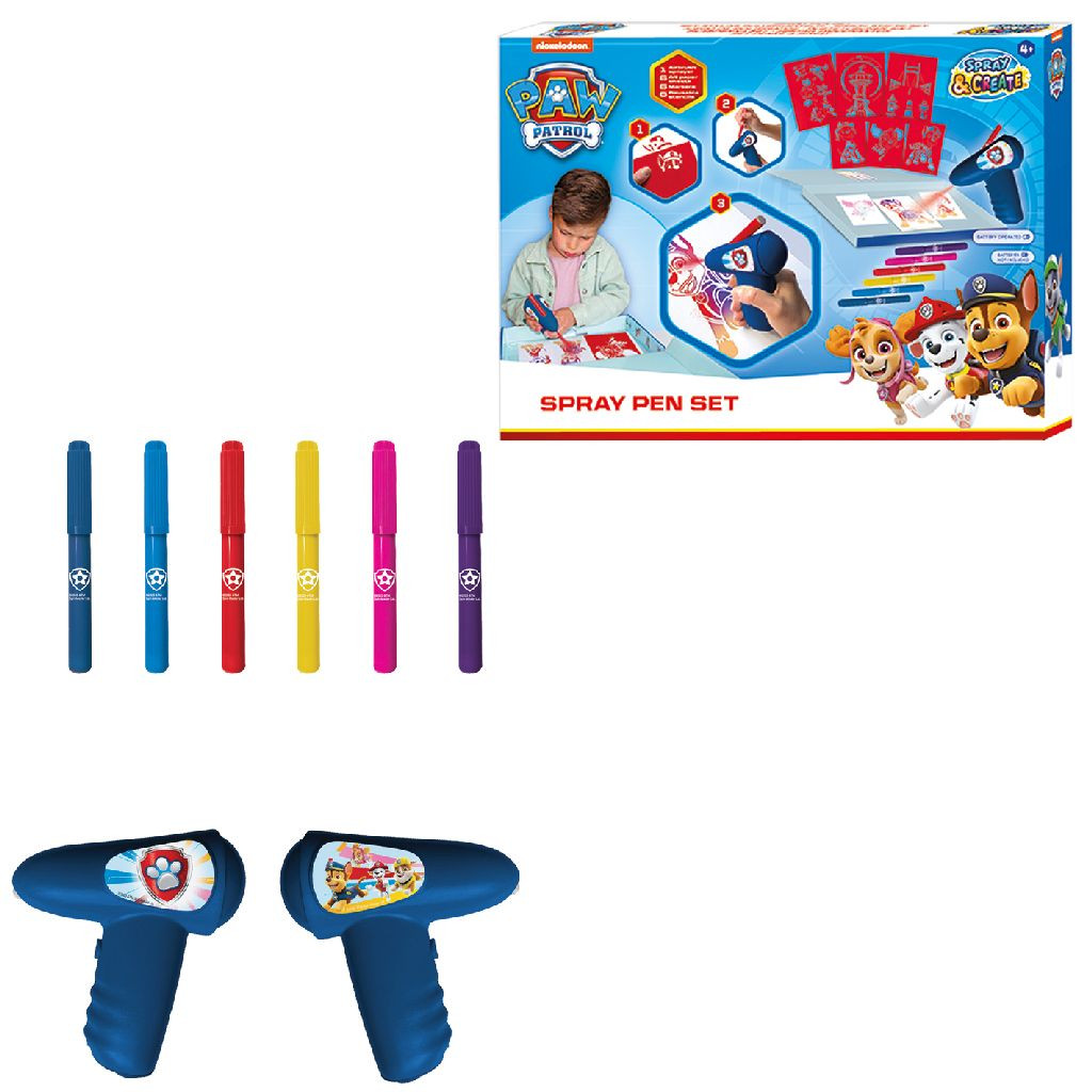 PAW Patrol Spraypen Set B/O