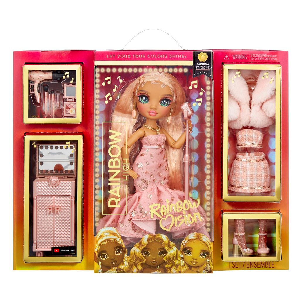 Rainbow High Theme Doll Rose Sabrina St. Cloud - Modepop