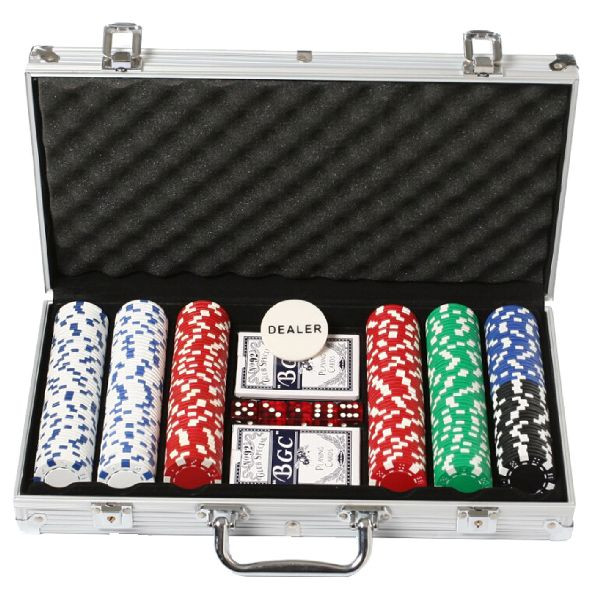 Poker Set  in Aluminuim Koffer - 300 Fiches