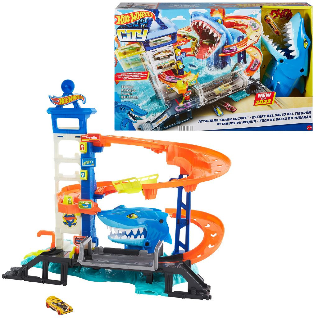 Hot Wheels City Shark - Racebaan
