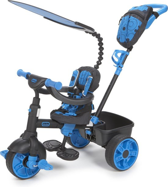 Little Tikes 4-in-1 Deluxe Editie Blauw - Driewieler
