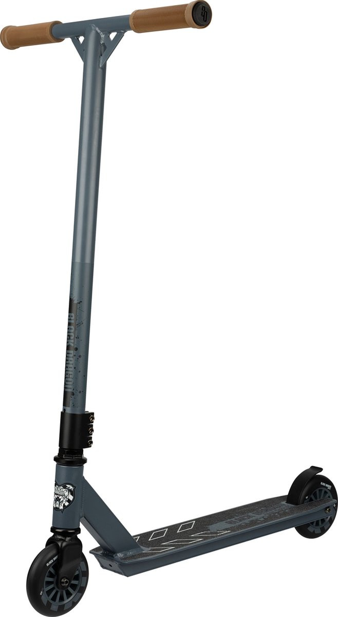 Black Dragon Stunt Scooter Aerial Pursuit - 110 MM - Grijs / Zwart