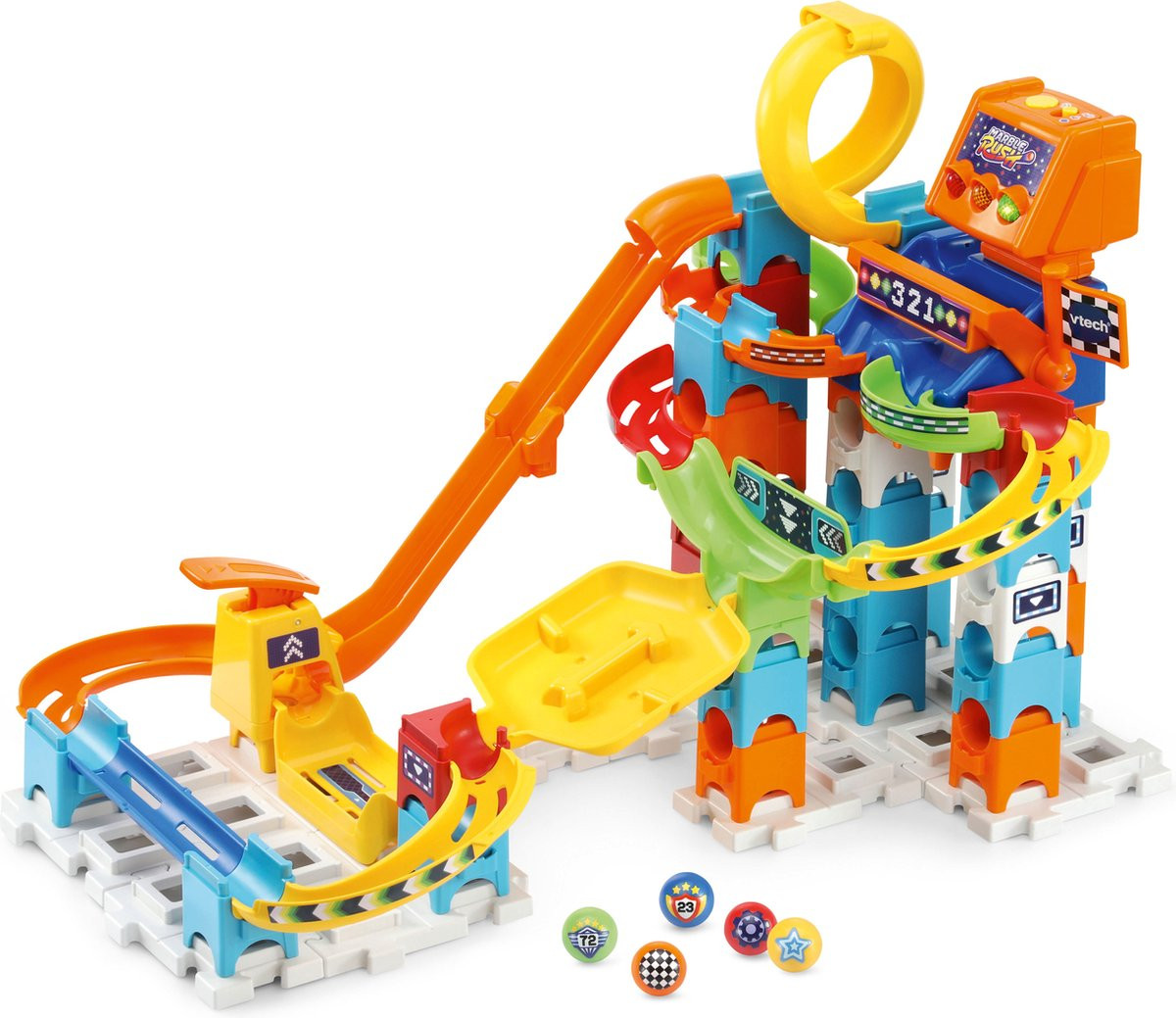VTech Marble Rush Racing Set Electronic M200E - Knikkerbaan
