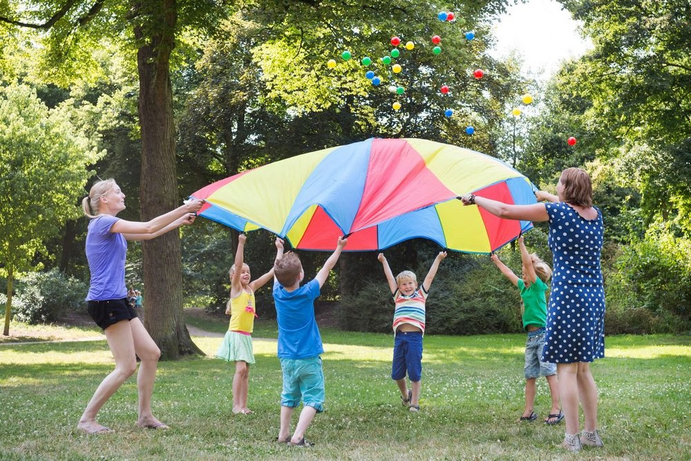 BS Toys Parachute Spel