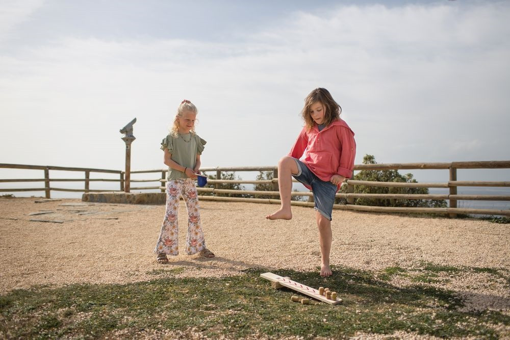 BS Toys Lanceer de Ninja's - Kinderspel