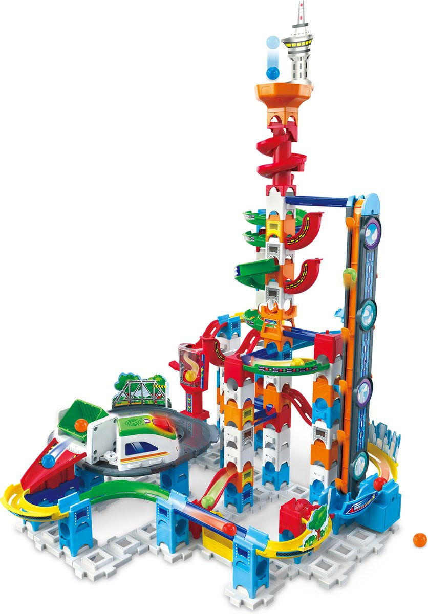 VTech Marble Rush Super Sky Tower Set XL300E - Knikkerbaan