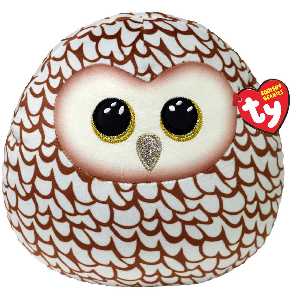 Ty Squish A Boo Whoolie Owl - Knuffel - 31 cm