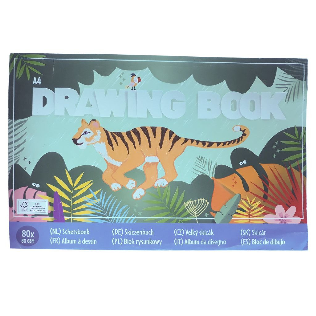 Schetsboek - A4 - 80 Vel