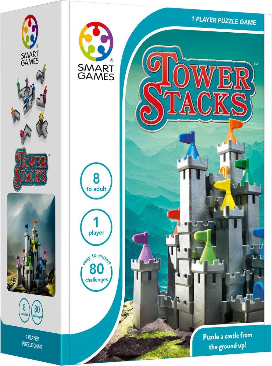 Smart Games Tower Stacks - 3D Puzzelspel