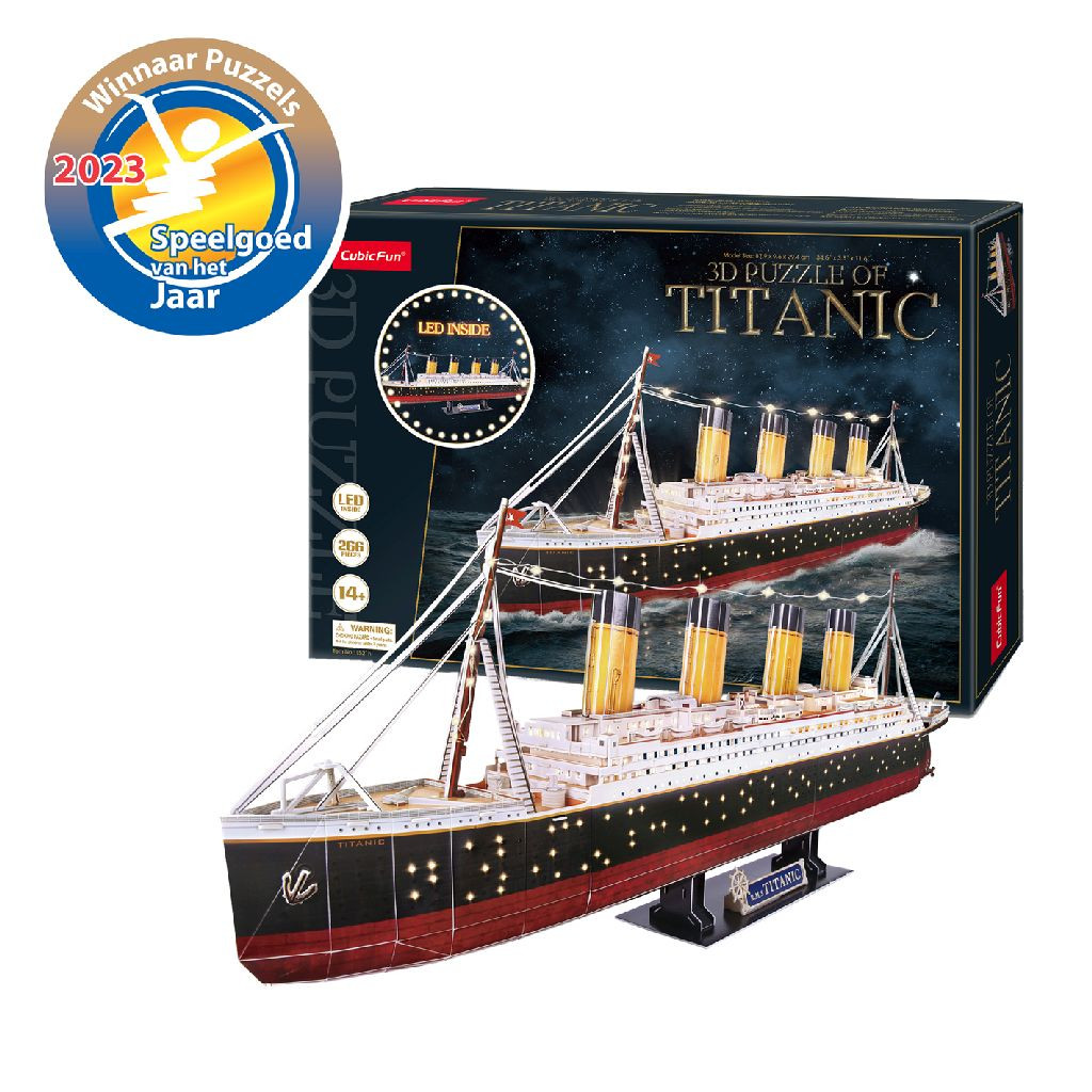 3D Puzzel Titanic Led