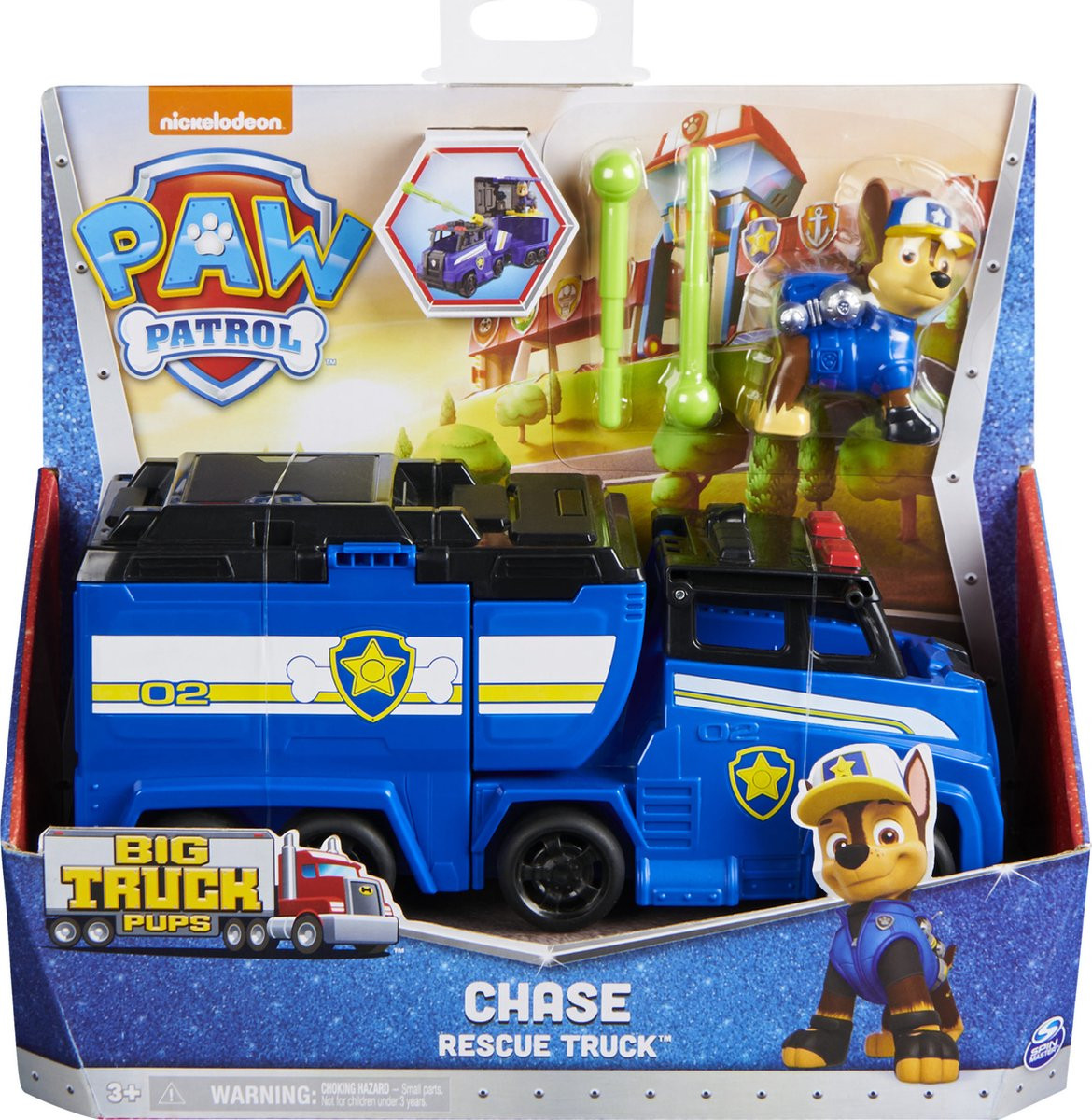 PAW Patrol Big Truck Pups Deluxe Vehicle Chase