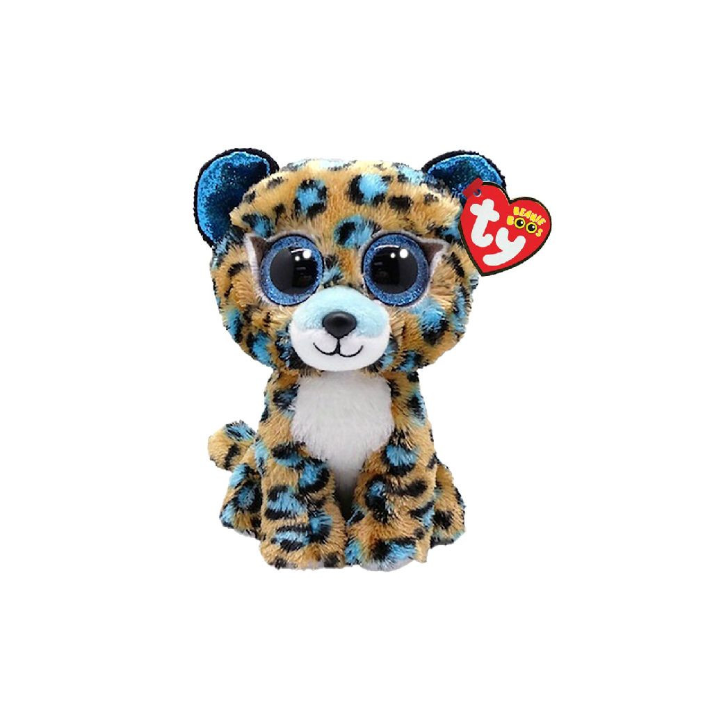 Ty Beanie Boo's Cobalt Leopard - Knuffel - 15 cm