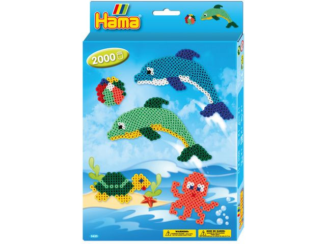 Hama Strijkkralen - Dolfijn - 2000 Stuks