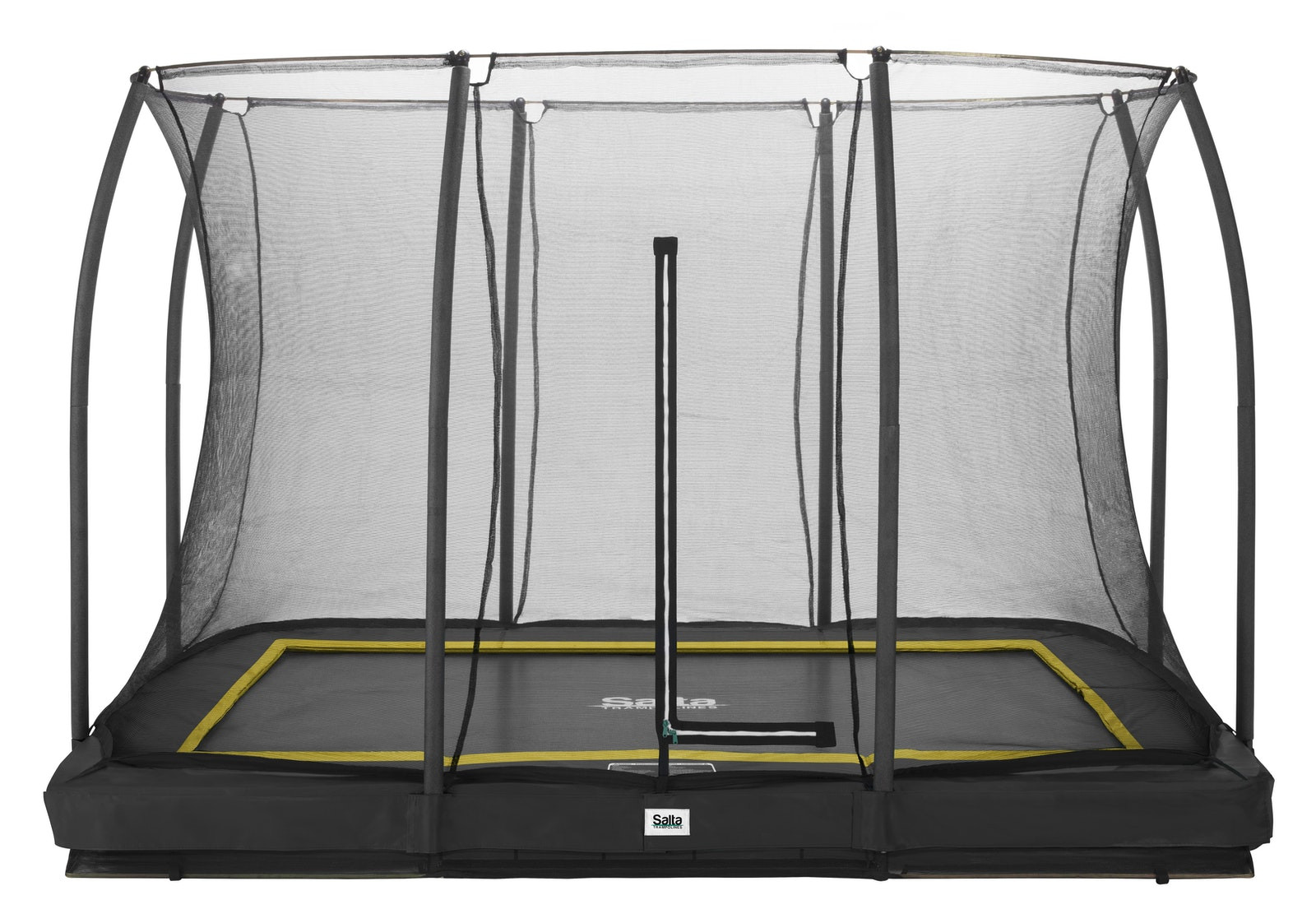 Salta Trampoline Comfort Edition Ground 305 x 214 cm met Veiligheidsnet - Zwart