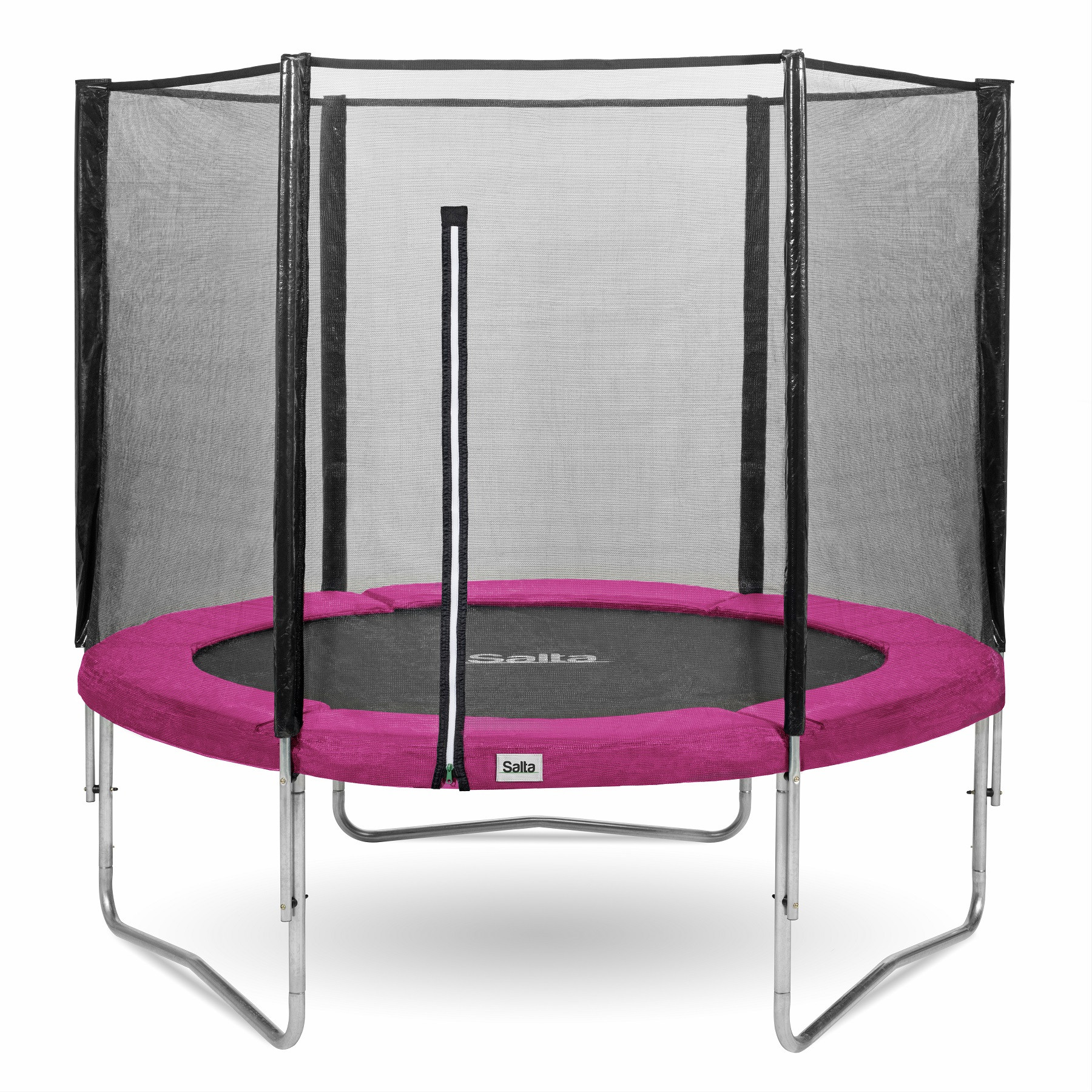 Salta Trampoline Combo met Veiligheidsnet - 251 cm - Roze