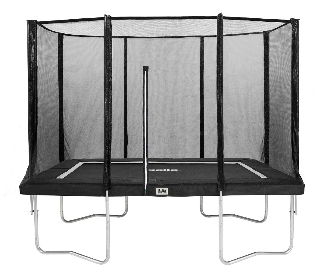 Salta Trampoline Combo met Veiligheidsnet - 214 x153 cm - Zwart