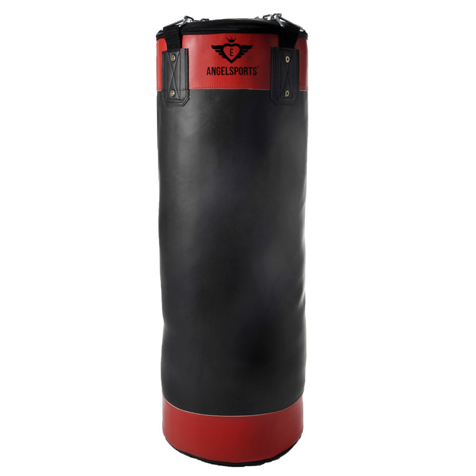 Bokszak 80 cm - Rood / Zwart
