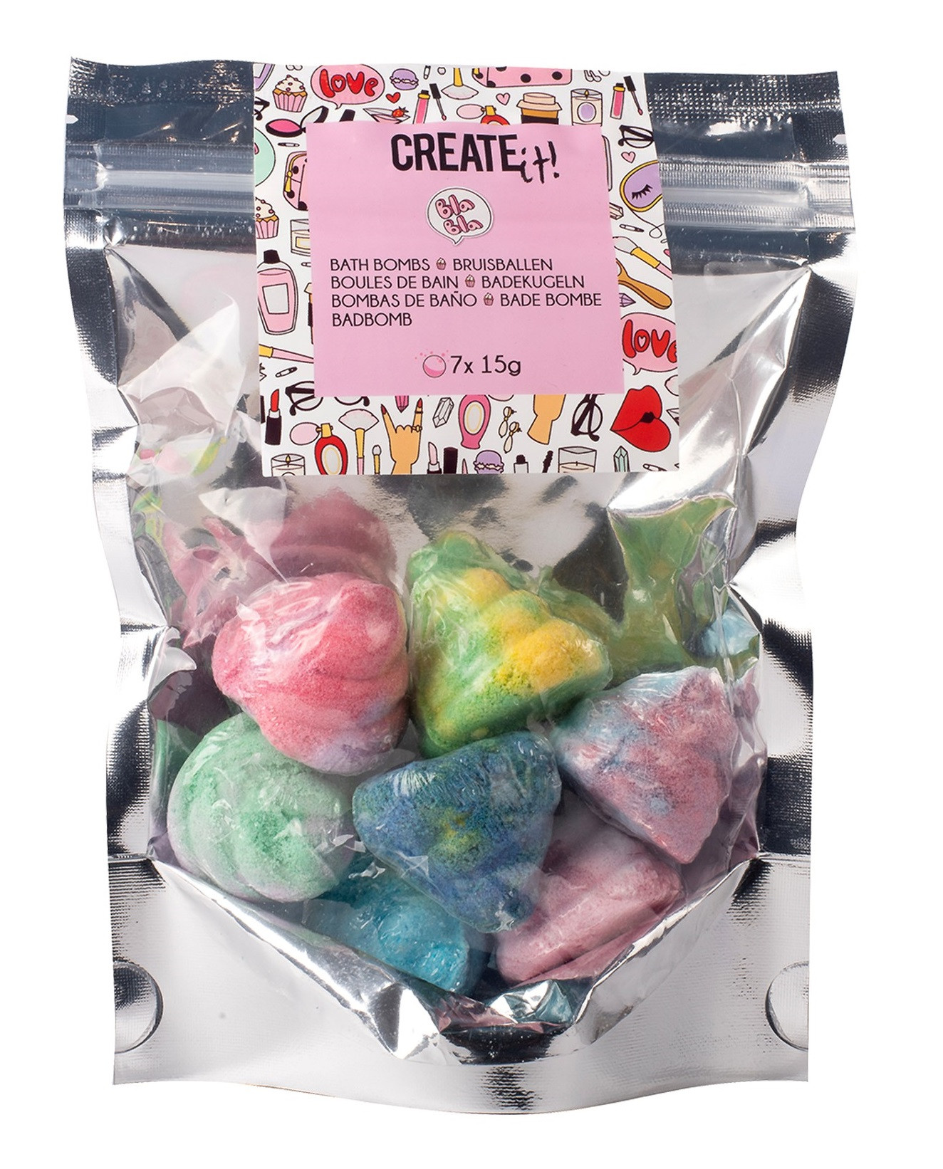 Create It! Badbruisbal Unicorn Pooh - 7-Pack 