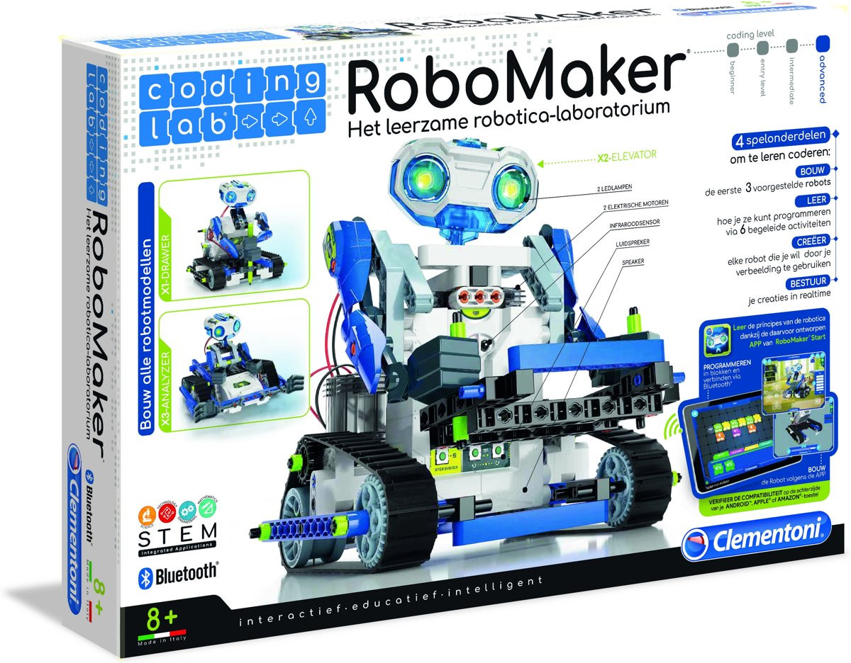 Clementoni - Coding Lab - Robomaker Starter Set
