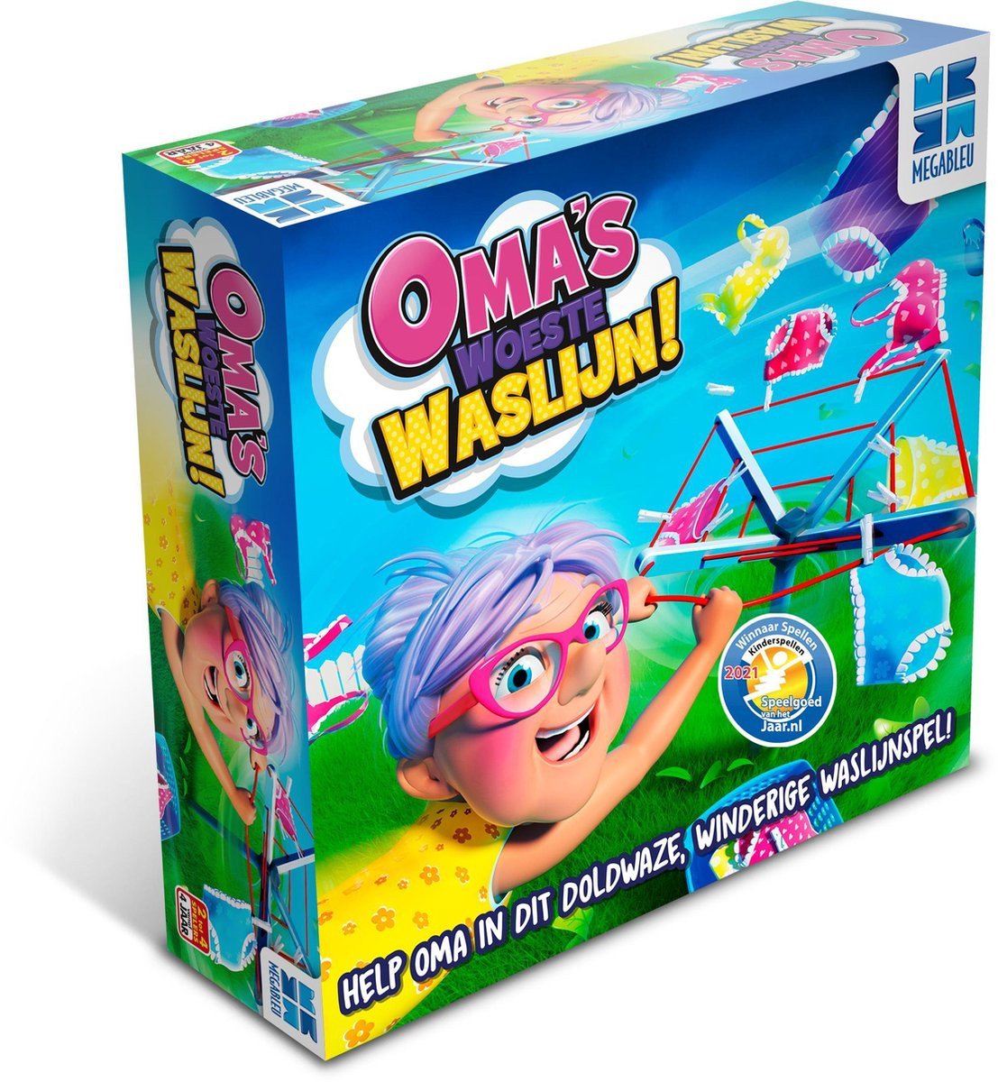 Oma's Woeste Waslijn - Kinderspel