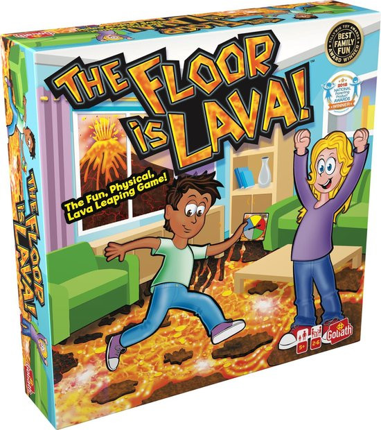 The Floor Is Lava - De Vloer is Lava - Actiespel