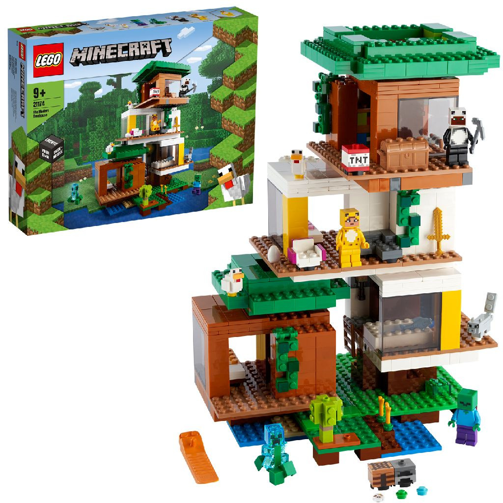 21174 LEGO Minecraft De Moderne Boomhut