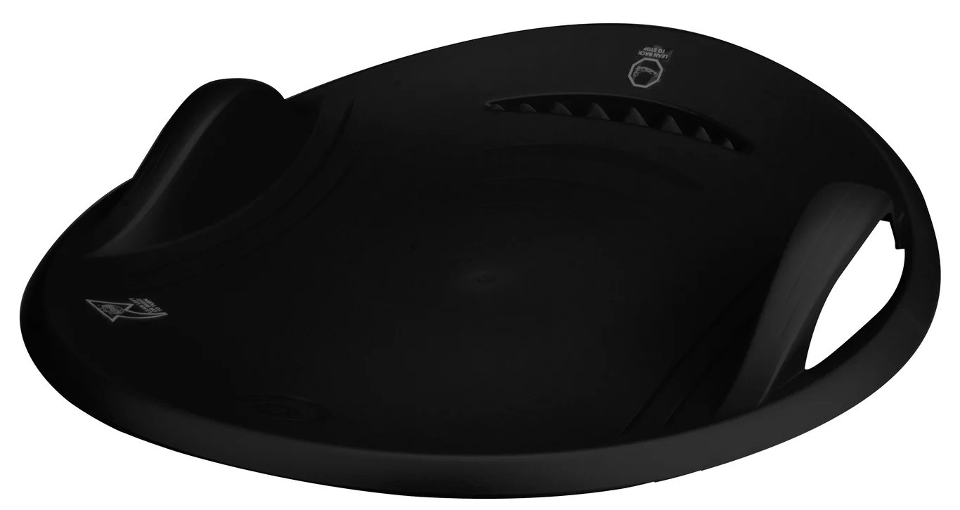 RESTART Slee - Slede - Glijschotel - Snow Star - Zwart