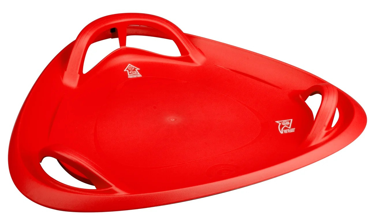 RESTART Slee - Slede - Glijschotel - Snow Triangle - Rood