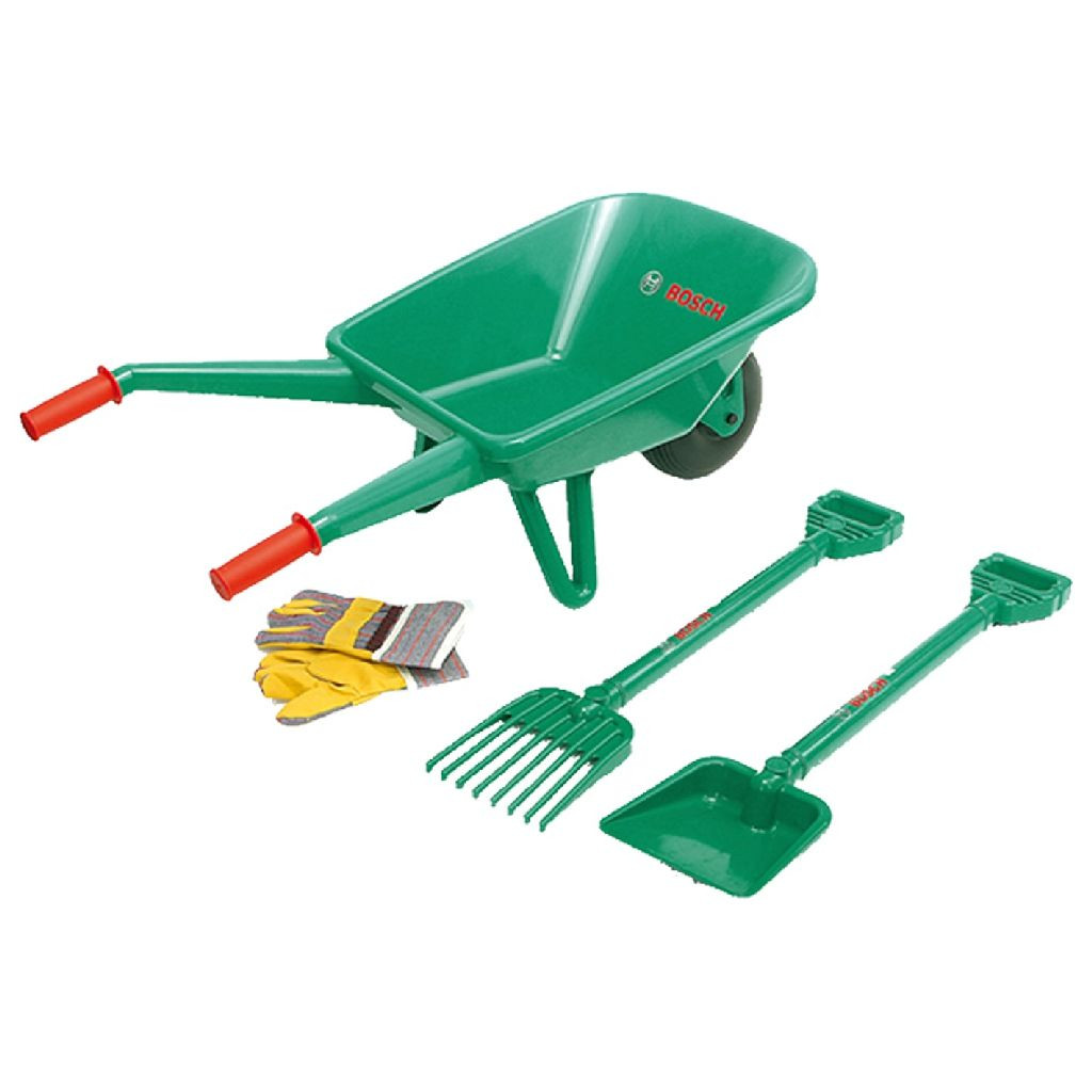 Bosch Speelgoed Kruiwagen - Tuinset