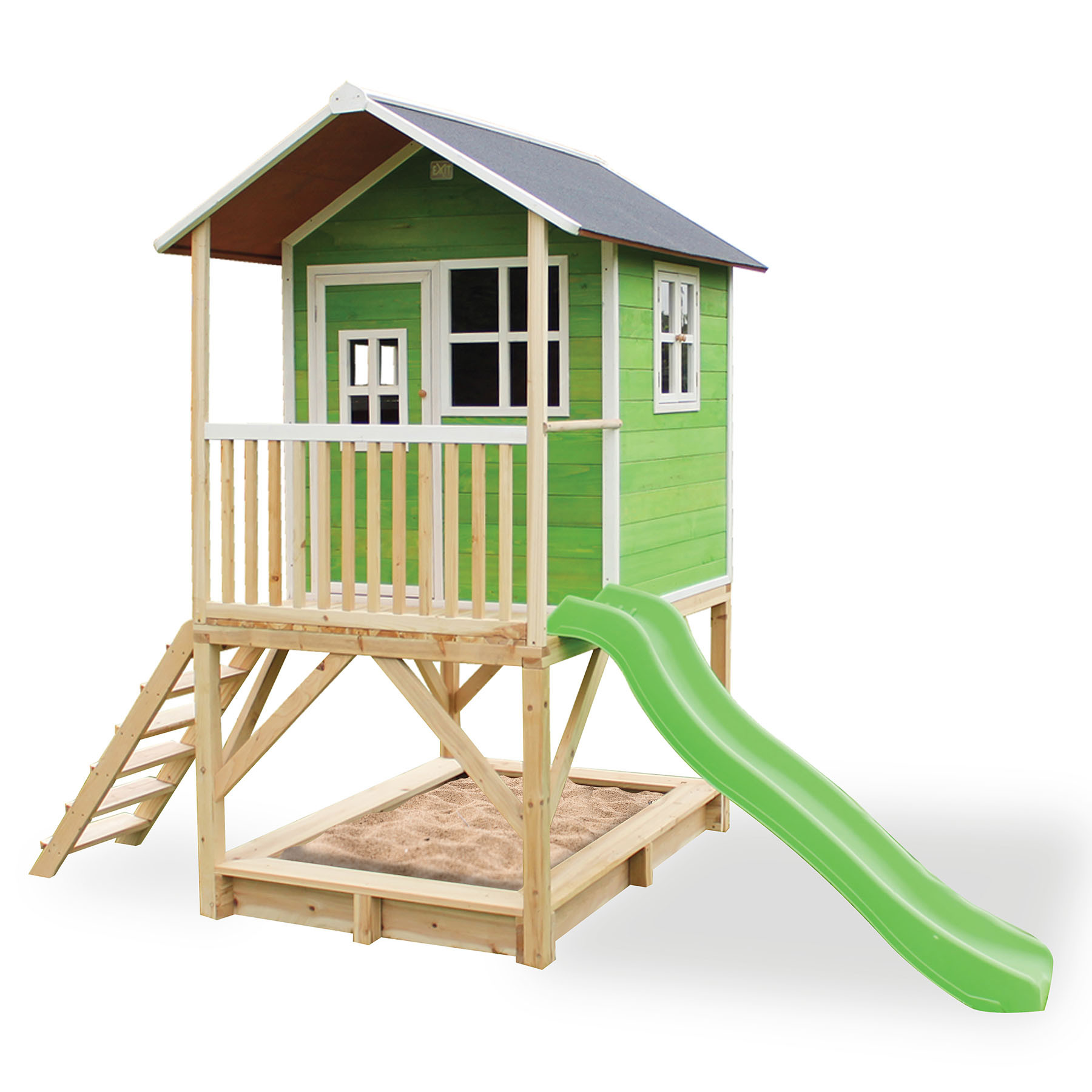 EXIT Loft 500 - Houten Speelhuis - Groen