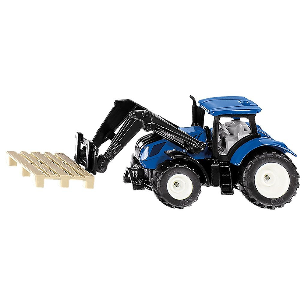 Siku 1544 New Holland met Frontlader en Pallet