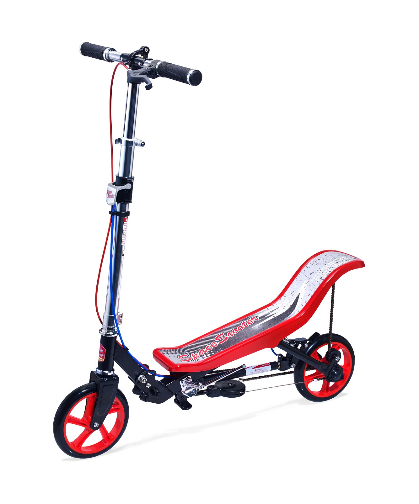 Space Scooter X590 - PRO Step - Rood / Zwart 