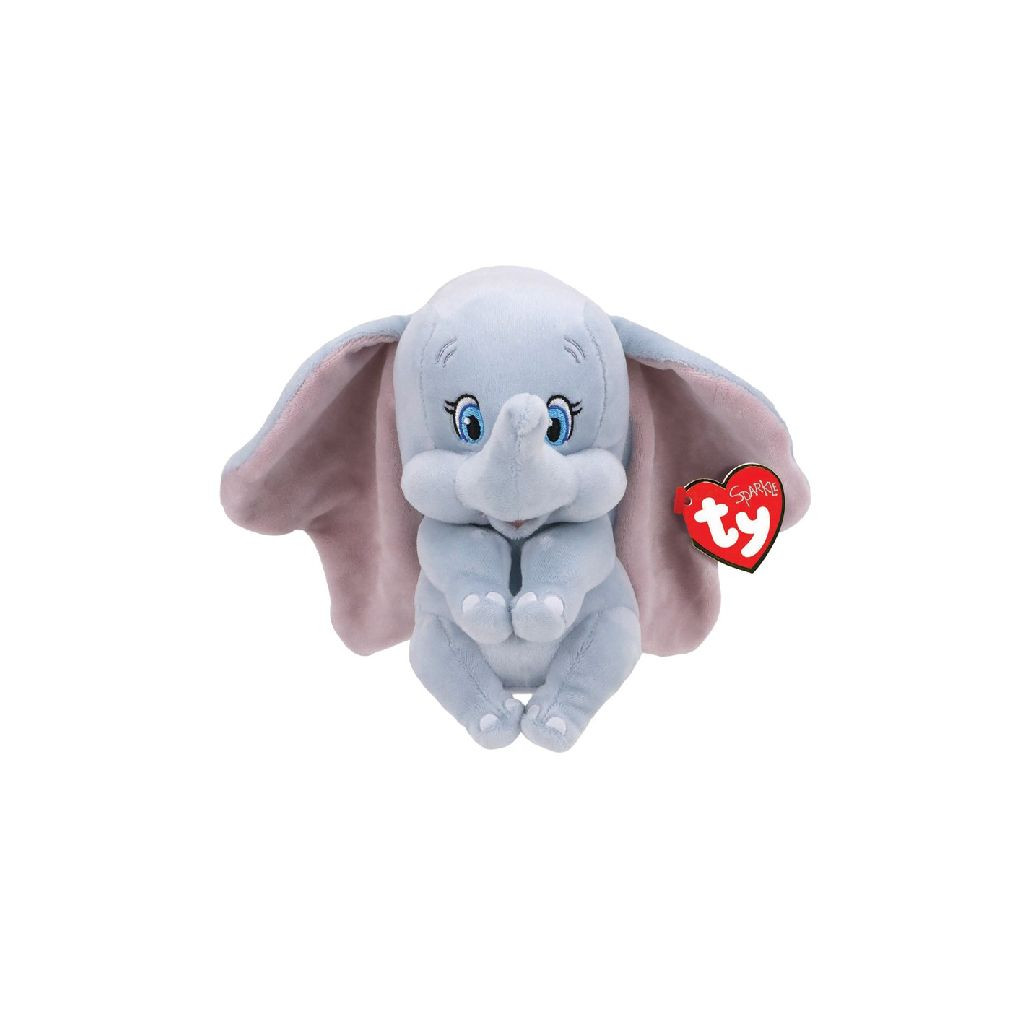 Ty Disney Dumbo Olifant - Knuffel met Geluid - 15 cm