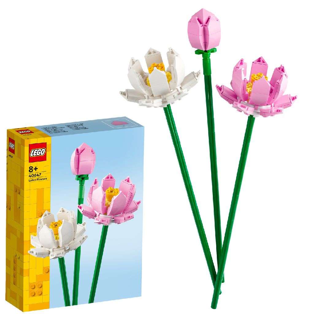 40647 LEGO Icons Botanical Flowers - Lotusbloemen