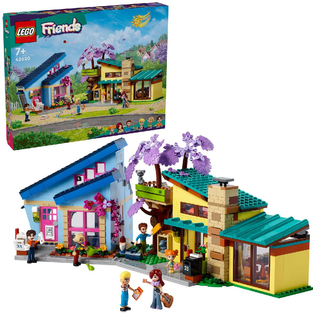 42620 LEGO Friends Olly en Paisley's Huizen