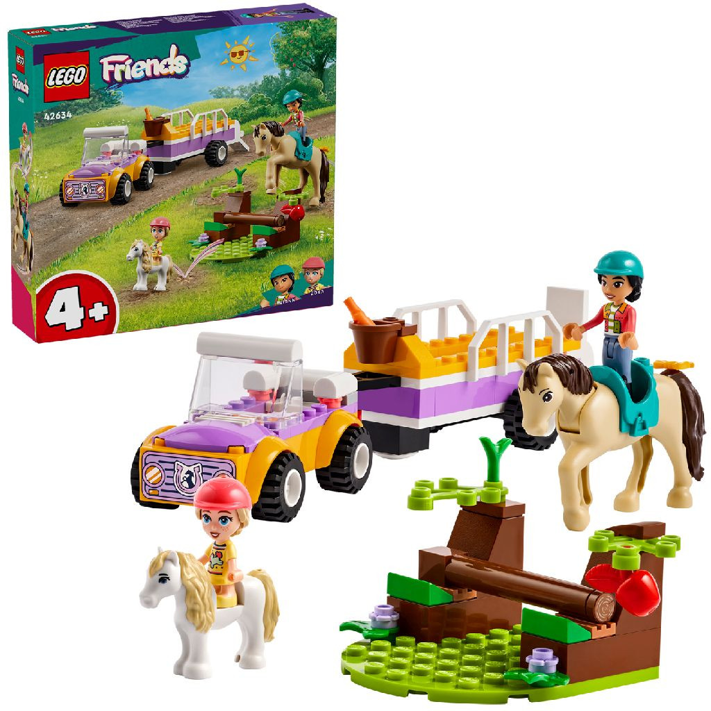 42634 LEGO Friends Paard en Pony Aanhangwagen