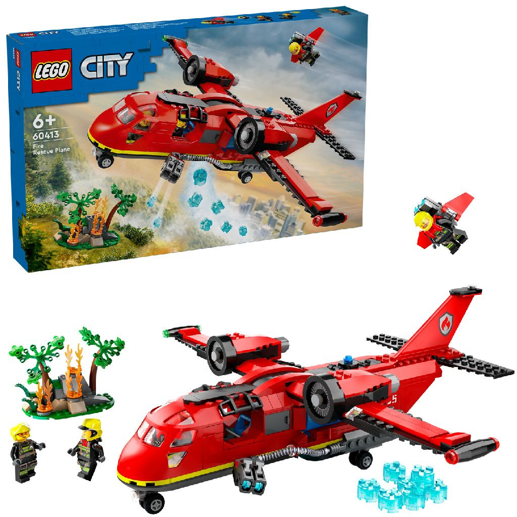 60413 LEGO City Brandweer Vliegtuig
